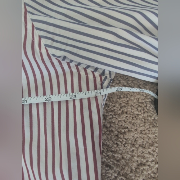 J.Crew Striped Multicolor Men's Shirt, Size XLT - Picture 5 of 8